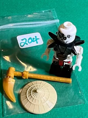 Ninjago NEW Fits Lego Minifigures Mini Figures Skeleton Ninja #204 • $6.52