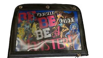 £18.58 • Buy Monster High Binder Pencil Case Lenticular Image