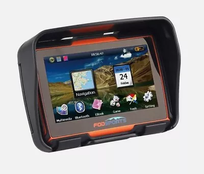 4.3  Motorcycle GPS Navigator Waterproof Navigation SAT NAV 8GB Win CE Free Maps • $107.99