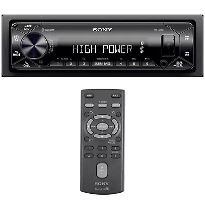 Sony DSX-GS80 1-DIN 45W X 4 RMS High Power Car Stereo Bluetooth SiriusXM Ready • $238