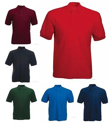 Ladies Loose Fit Pique Polo T Shirt Size 6 To 30 SPORTS CASUAL LEISURE WORK BKS  • £8.95