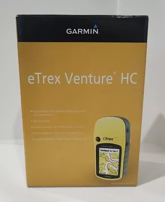 Garmin GPS ETrex Venture HC Outdoor Handheld GPS Unit For Hiking Hunting Tested • $40