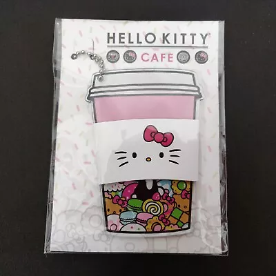 Hello Kitty Cafe Sanrio Coffee Cup Mug Acrylic Keychain Backpack Hanger Kawaii • $19.99
