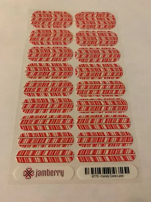 Jamberry 8T73-Candy Cane Lane - Full Sheet • $6