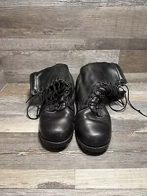 Vintage Military Combat Boots Sz 10W  US Army Issued Made In USA Ro-Sears • $45