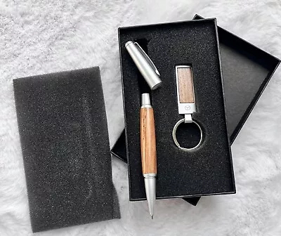 Mercedes Benz Wood Pen And Key Ring Set • $25