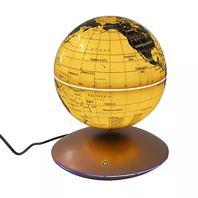 6 Inch Magnetic Levitating Globe LED RGB Levitation Floating Geographic Globe • $72