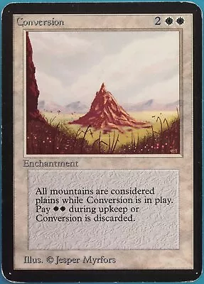 Conversion Alpha PLD White Uncommon MAGIC GATHERING CARD (ID# 341288) ABUGames • $23.44