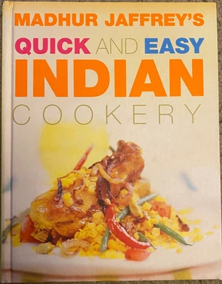 £1.99 • Buy MADHUR JAFFREY'S QUICK AND EASY INDIAN COOKERY Hardback Copy