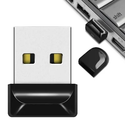 128GB Mini USB 2.0 Memory Stick High Speed Mini Black Flash Drive • £1.20