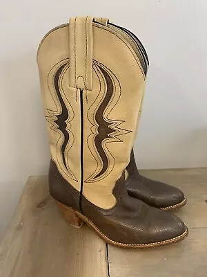 Frye Women’s Western Cowboy Boots (7244) Women’s Size 6B Leather Nice! • $45