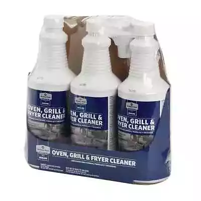 3 PK Restaurant Commercial Oven Grill And Fryer Cleaner 32 Oz. • $16.55