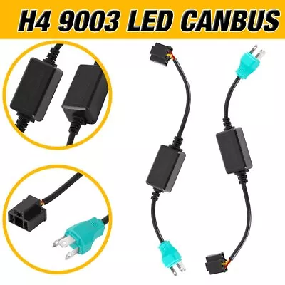 Pair H4 Canbus Decoder Canceller Load Resistor For LED Headlight Conversion Kit • $26.55