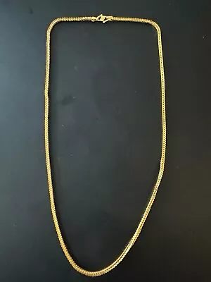 22K Solid Gold Foxtail Chain 16.2g 20in • £1150