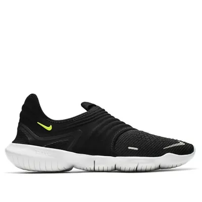 Nike Free RN Flyknit 3.0 Womens Black Size 8 • $100