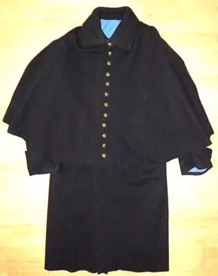 Gents Military US Army Officers Uniform Caped Over Coat - 46  Chest • £225