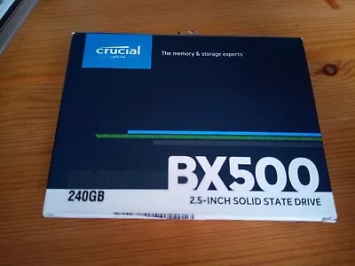 Crucial BX500 240GB 2.5 In  Solid State Drive • £15
