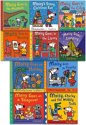 Maisy Mouse First Experiences Collection 10 Books Set In A ZipLock Bag Gift Pack • £999.99