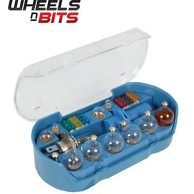 Universal 30 Pcs Emergency Car Spare Bulb & Fuse Replacement Kit Set H4 H7 ( E ) • £10.99