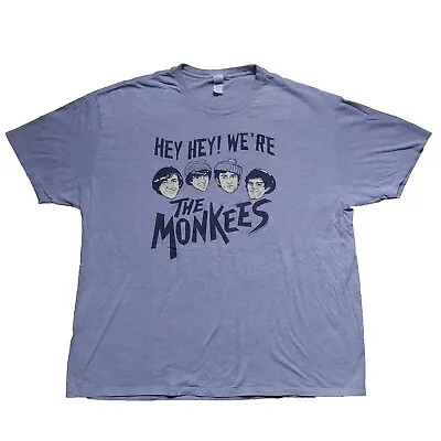 The Monkees 50th Anniversary Good Times Tour Concert STARTEE Oldies T-Shirt 3X • $25