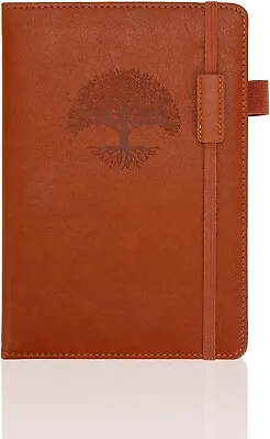 A5 Hardcover Leather Lined Journal Notebook For Women Men Tree Of Life Journals • $12