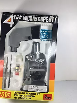 Visual Research 4 Way Microscope Set 900x600x15 • $12.99