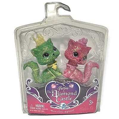 £28.55 • Buy Barbie & The Diamond Castle Glitter Kitties Cats Pink Green 2008 New Sealed