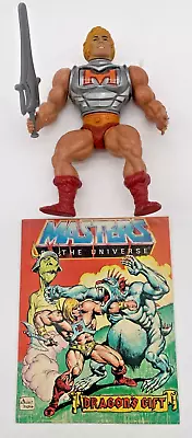 BATTLE ARMOR HE-MAN Complete 1984 Vintage MOTU Masters Of The Universe Mattel • $23.95