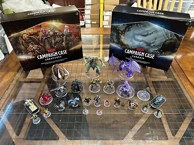 Dungeons And Dragons Miniatures Lot 1 WizKids DM Bundle With Campaign Cases • $75