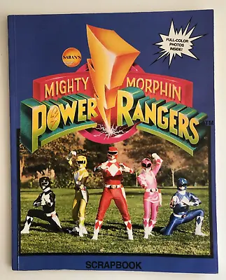 £10 • Buy Saban's Mighty Morphin Power Rangers Scrapbook Nancy E. Krulik 1994/95