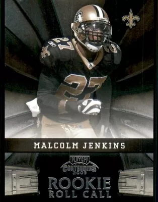 2009 Playoff Contenders Rookie Roll Call Malcolm Jenkins New Orleans Saints #6 • $1