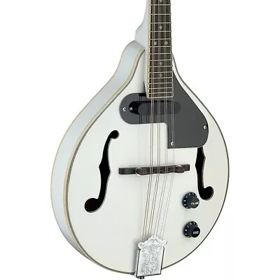 Stagg Acoustic-Electric Bluegrass Mandolin With Nato Top White • $189.99