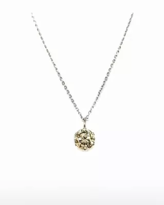 18k WG Natural Diamond .65ctw Necklace/ Vintage (Diamond Set In Platinum Pt900) • $454