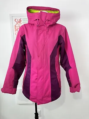 Oakley GB Snowboard Ski Jacket Medium Womens Waterproof Purple/ Pink Recco • $60