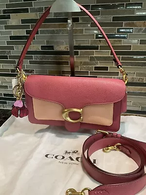 Coach Tabby 26 In Colorblock 76105 Rouge Multi Bag Crossbody Shoulder Bag NWT • $249.99