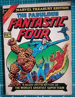 Fantastic Four Marvel Treasury Edition Jack Kirby Art Special Collectors (1974)  • £15