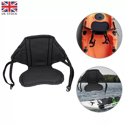 Kayak Seat Ajustable Padded Canoe Back Seat Kayak Seat Canoe Backrest Cushion • £16.91
