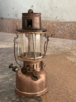 Old Vintage Heg Superiorityx Gisco 575 Small Kerosene Lantern Lamp Globe Galss • $325