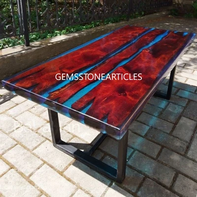 Epoxy River Table Tops Office Desk Coffee Table Console Table Handmade Deco • $5984.78