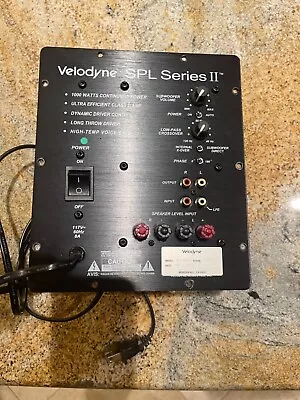 Velodyne SPL Series II Subwoofer Amp Amplifier Module 1000 Watt • $250