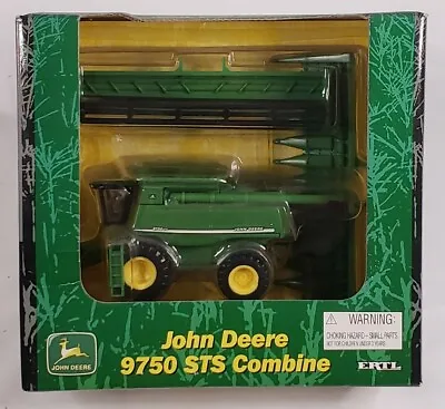 $50 • Buy John Deere 9750 STS Combine With Corn & Grain Head By Ertl 1/64 Scale