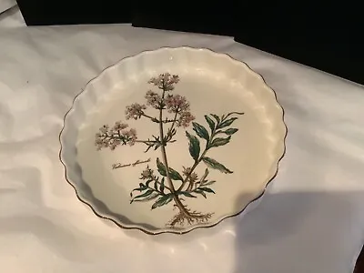 Authentic Signed Villeroy Boch Vilbofour Ruffled Edges Quiche Dish No Res • $12.99