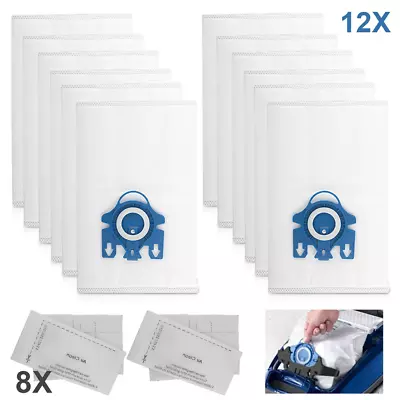 12x Vacuum Cleaner Bags For Miele 3D GN COMPLETE C2 C3 S2 S5 S8 S5211 Models NEW • $15.39