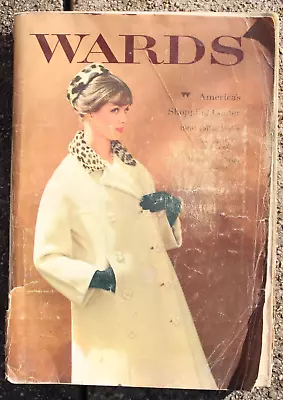 Vintage 1960 Montgomery Wards Fall And Winter Full Catalog Fashions And More! • $15.99