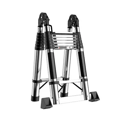 Telescoping Ladder Multi-Purpose Folding Ladder For Home Or RV Outdoor Work • $114.99