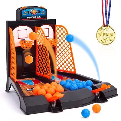 3 Otters Mini Basketball Game 29PCS Tabletop Game Set Desktop Toys Arcade Bas... • $23.99