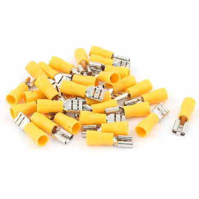 4-6mm2 Wire Electrical Insulated Female Spade Connector Crimp Terminals 30pcs • $11.61