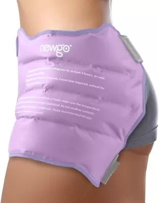 NEWGO Hip Ice Pack Wrap Reusable Hot Cold Therapy Gel Ice Pack For Hip Bursitis • £17.99