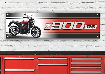 Br455b Kawasaki Z900rs Red Inspired Workshop Banner Sign • $42.45