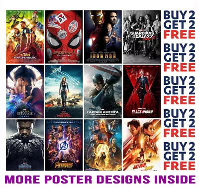 Marvel Posters Spider-man Poster Art Prints A4 A3 Size Buy 2 Get Any 2 Free • £6.97